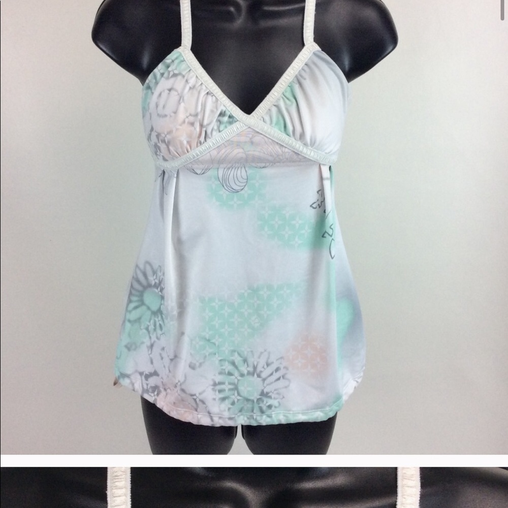 Lululemon tank with draw string waist